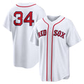BlackjerseyBoston Red Sox #34 David Ortiz White  Home Replica Jersey
