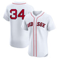 BlackjerseyBoston Red Sox #34 David Ortiz White  Home Elite Jersey