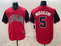 Blackjersey Chicago White Sox #5 Munetaka Murakami Red  Black 2025 City Connect Limited Stitched Jersey