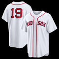 BlackjerseyBoston Red Sox #19 Roman Anthony White  Home Replica Jersey 2
