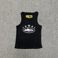 Classic Alcatraz Print Tank Top, American High Street Trendy Brand T-shirt