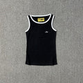 Classic Alcatraz Print Tank Top, American High Street Trendy Brand T-shirt