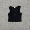 Classic Alcatraz Print Tank Top, American High Street Trendy Brand T-shirt