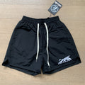 New Style Washed Distressed Casual Shorts with Flame Short