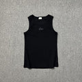 Classic Alcatraz Print Tank Top, American High Street Trendy Brand T-shirt