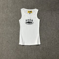 Classic Alcatraz Print Tank Top, American High Street Trendy Brand T-shirt