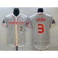 Blackjersey Houston Astros #3 Jeremy Pena Number White  2023 City Connect Flex Base Stitched Jersey 2