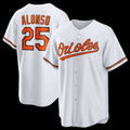 BlackjerseyBaltimore Orioles #25 Pete Alonso White  Home Replica Jersey