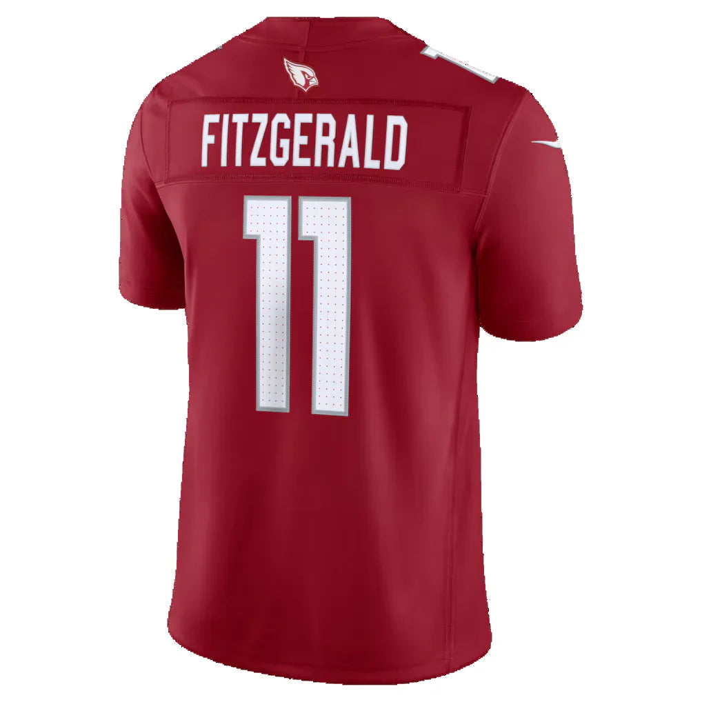 A.Cardinals #11 Larry Fitzgerald Cardinal Blackjersey Vapor F.U.S.E. Stitched Retired Limited Stitched Jerseys