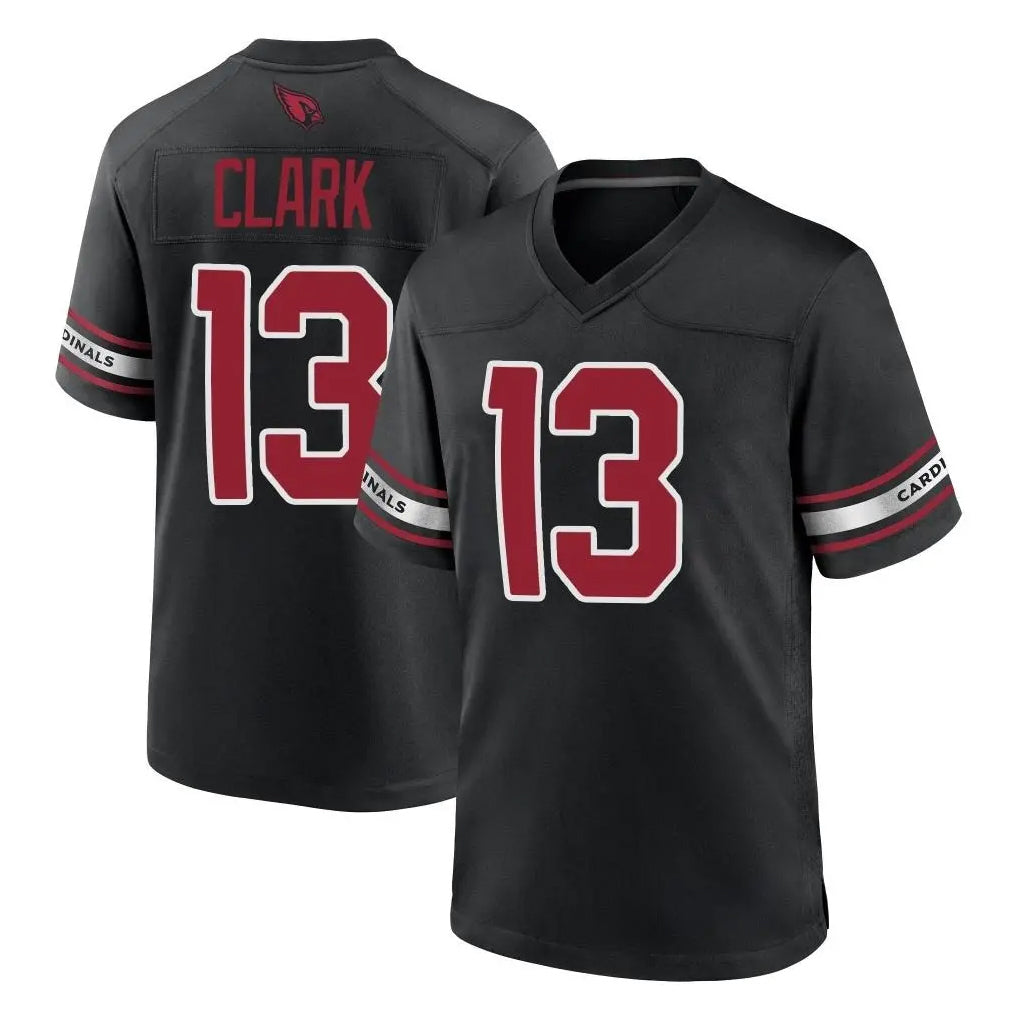 Blackjersey A.Cardinals #13 Kei'Trel Clark Player Black Alternate Game Stitched Jerseys