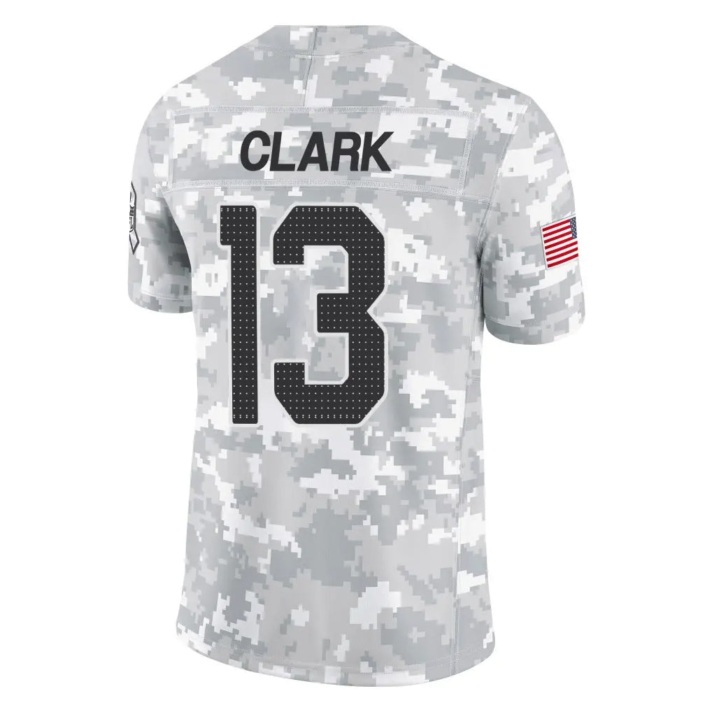 Blackjersey A.Cardinals #13 Kei'Trel Clark Player Camo Salute to Service Limited Home Stitched Jerseys