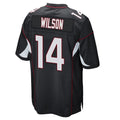 Blackjersey A.Cardinals #14 Michael Wilson Player Black Home Game Stitched Jerseys