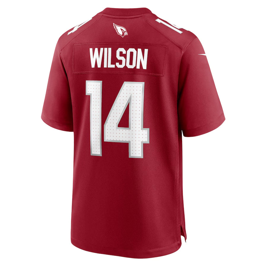 Blackjersey A.Cardinals #14 Michael Wilson Player Cardinal Home Game Stitched Jerseys