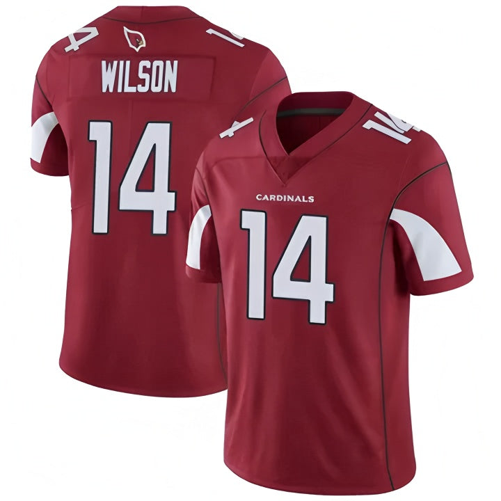 Blackjersey A.Cardinals #14 Michael Wilson Player Cardinal Vapor Untouchable Limited Home Game Stitched Jerseys