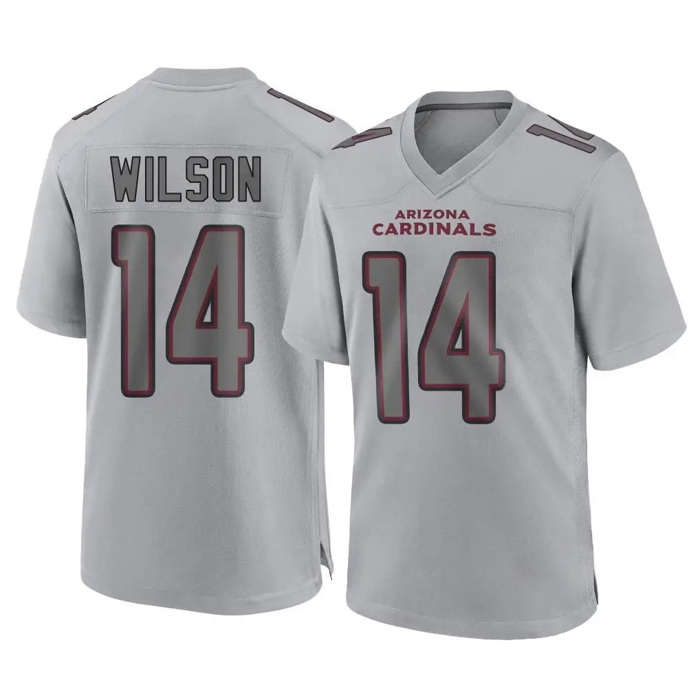Blackjersey A.Cardinals #14 Michael Wilson Player Gray Fashion Home Game Stitched Jerseys