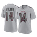 Blackjersey A.Cardinals #14 Michael Wilson Player Gray Fashion Home Game Stitched Jerseys