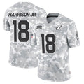 Blackjersey A.Cardinals #18 Marvin Harrison Jr. Player Camo Salute to Service Limited Stitched Stitched Jerseys