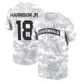 Blackjersey A.Cardinals #18 Marvin Harrison Jr. Player Salute to Service Hoodies & T-Shirts Stitched Jerseys