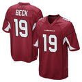 Blackjersey A.Cardinals #19 Carson Beck Player Cardinal Home Game Stitched Jerseys
