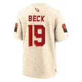 Blackjersey A.Cardinals #19 Carson Beck Player Cream Rivalries Collection Game Stitched Jerseys