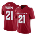 Blackjersey A.Cardinals #21 Garrett Williams Player Cardinal Vapor F.U.S.E. Limited Home Game Stitched Jerseys