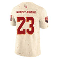Blackjersey A.Cardinals #23 Sean Murphy-Bunting Player Cream Rivalries Collection Vapor Limited Home Game Stitched Jerseys