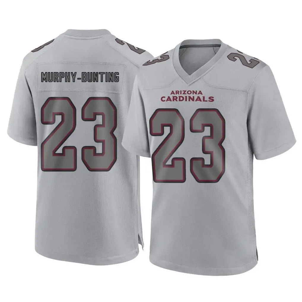 Blackjersey A.Cardinals #23 Sean Murphy-Bunting Player Gray Fashion Home Game Stitched Jerseys