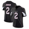 Blackjersey A.Cardinals #2 Will Johnson Player Black Vapor Limited Home Game Stitched Jerseys