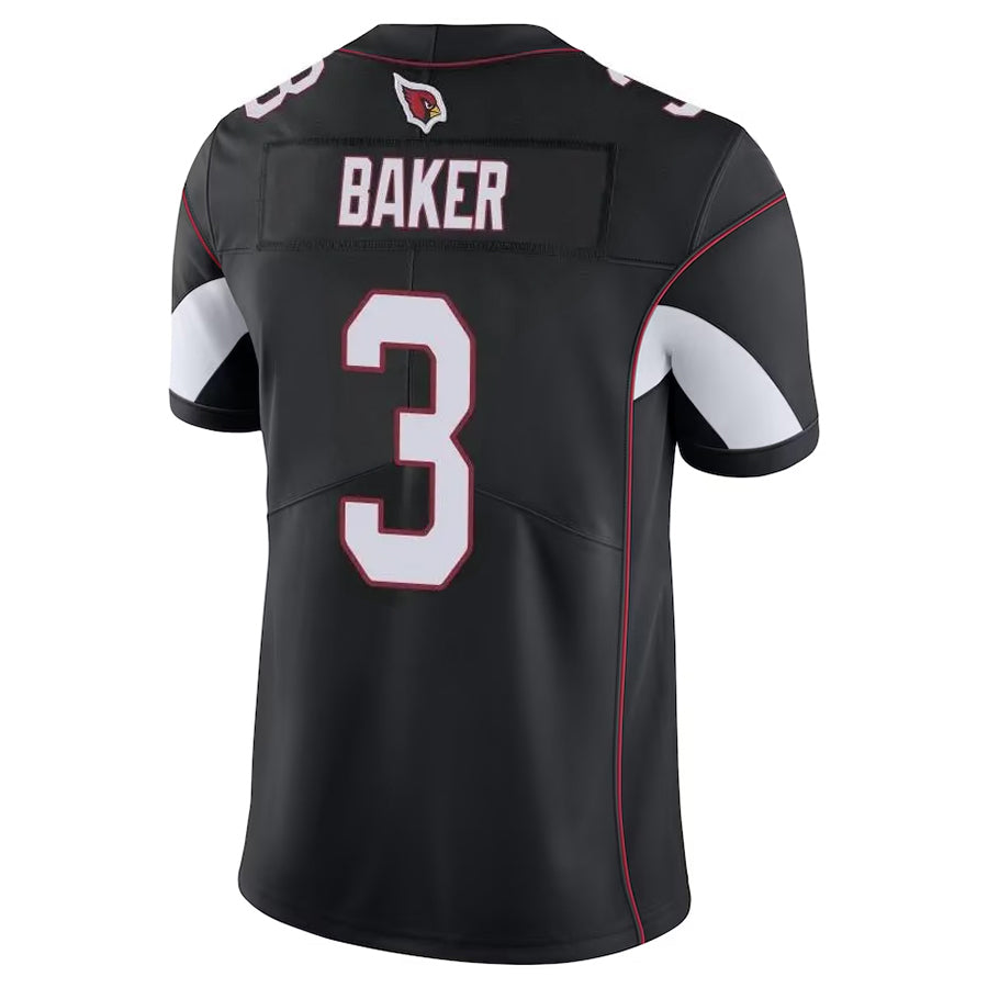 Blackjersey A.Cardinals #3 Budda Baker Player Black Vapor Limited Home Game Stitched Jerseys