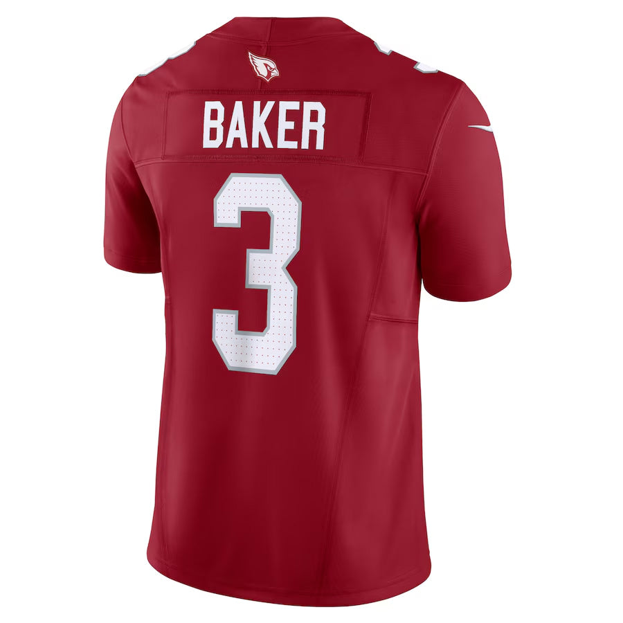 Blackjersey A.Cardinals #3 Budda Baker Player Cardinal Vapor F.U.S.E. Limited Stitched Jerseys