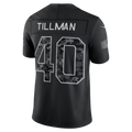 Blackjersey A.Cardinals #40 Pat Tillman Black 2026 Salute to Service Retired Player Stitched Limited Jersey