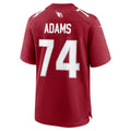 Blackjersey A.Cardinals #74 Isaiah Adams Player Cardinal Home Game Stitched Jerseys