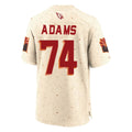 Blackjersey A.Cardinals #74 Isaiah Adams Player Cream Rivalries Collection Game Stitched Jerseys