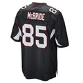 Blackjersey A.Cardinals #85 Trey McBride Player Black Home Game Stitched Jerseys