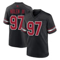 Blackjersey A.Cardinals #97 Walter Nolen III Player Black Alternate Game Stitched Jerseys