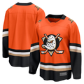 Blackjersey A.Ducks Orange Home Breakaway Jerseys