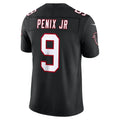 A.Falcons #9 Michael Penix Jr. Black Blackjersey Alternate Throwback Vapor F.U.S.E. Stitched Limited Stitched Jerseys