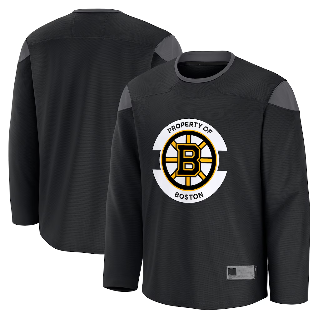 Blackjersey B.Bruins Black Practice Stitched Jerseys