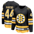 Blackjersey B.Bruins #44 James Hagens Black Breakaway Stitched Jerseys