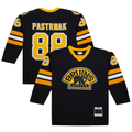 Blackjersey B.Bruins #88 David Pastrnak Black 2014-15 Power Play Stitched Jerseys