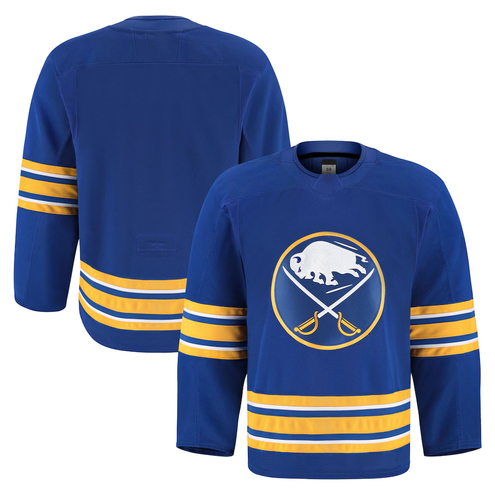 Blackjersey B.Sabres Royal Home Authentic Pro Stitched Jerseys
