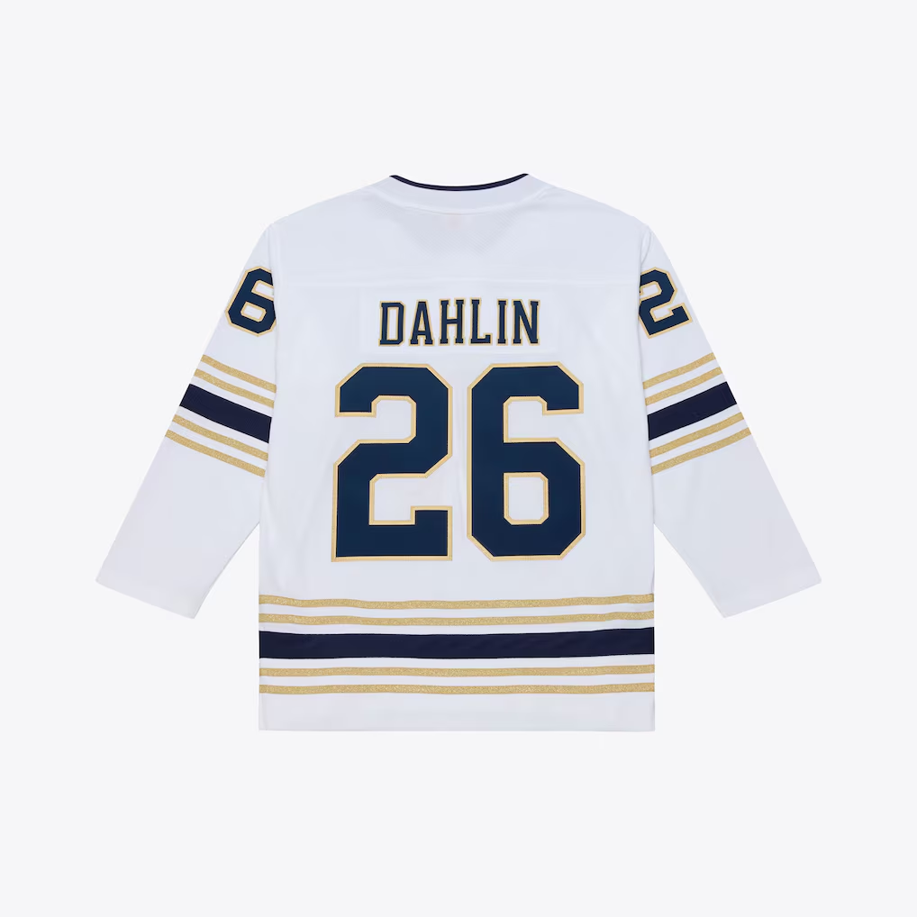Blackjersey B.Sabres #26 Rasmus Dahlin Mitchell & Ness White 2019 Power Play Stitched Jerseys