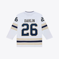 Blackjersey B.Sabres #26 Rasmus Dahlin Mitchell & Ness White 2019 Power Play Stitched Jerseys