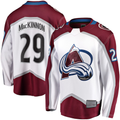 Blackjersey C.Avalanche #29 Nathan MacKinnon White Breakaway Jerseys