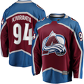 Blackjersey C.Avalanche #94 Joel Kiviranta Maroon Home Premier Breakaway Player Jerseys