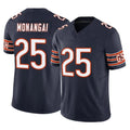 Blackjersey C.Bears #25 Kyle Monangai Player Navy Vapor F.U.S.E. Limited Home Game Stitched Jerseys