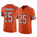 Blackjersey C.Bears #25 Kyle Monangai Player Orange Alternate Vapor Limited Home Game Stitched Jerseys