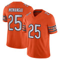 Blackjersey C.Bears #25 Kyle Monangai Player Orange Vapor F.U.S.E. Limited Home Game Stitched Jerseys