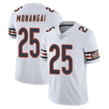 Blackjersey C.Bears #25 Kyle Monangai Player White Vapor Untouchable Limited Home Game Stitched Jerseys