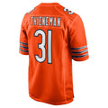 Blackjersey C.Bears #31 Dillon Thieneman Player Orange Home Game Stitched Jerseys